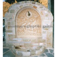 Κρήνη απο μάρμαρο Διονύσου (παλαιωμένη)