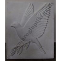 Περιστέρι ανάγλυφο απο μάρμαρο Διονύσου